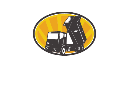 design your own dump truck logo