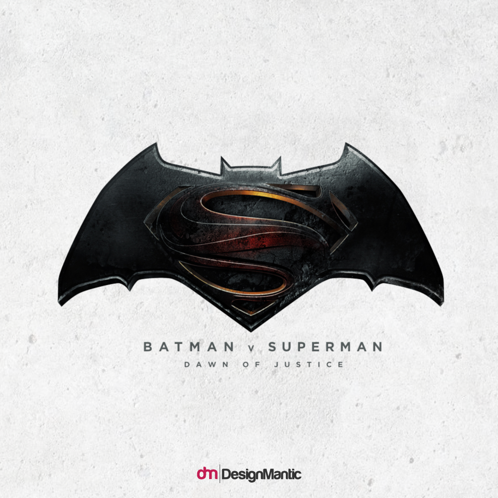 Batman Vs. Superman Logo Evolution | DesignMantic: The Design Shop