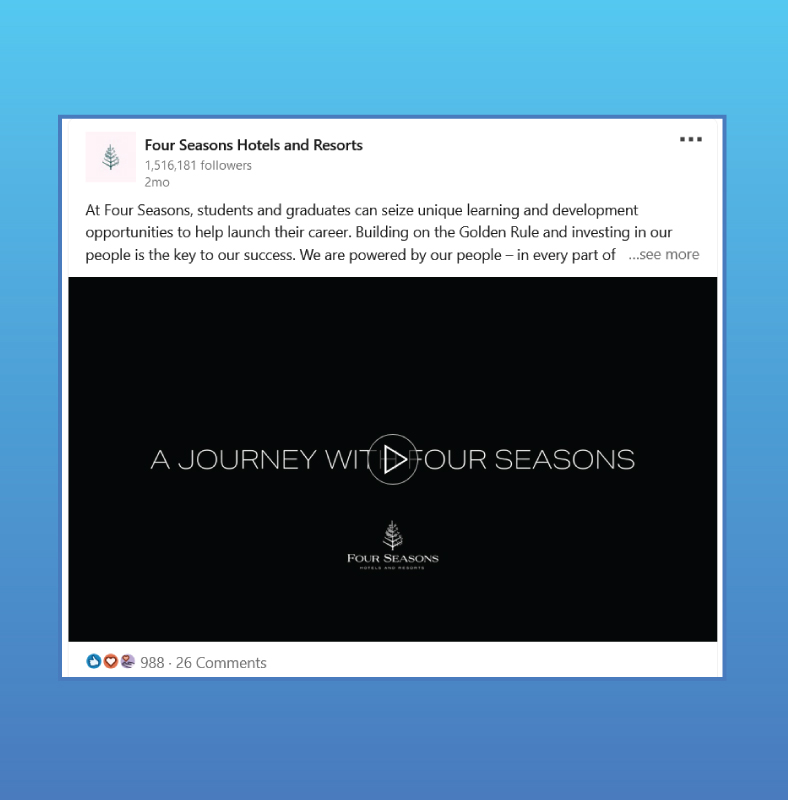Four Seasons LinkedIn