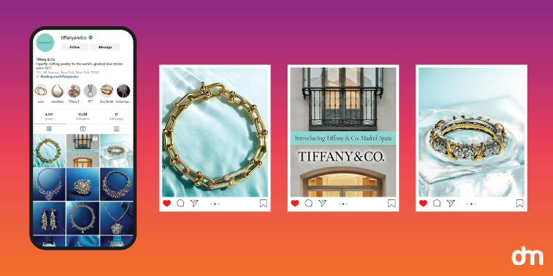 Tiffany and Co. – Instagram Profile