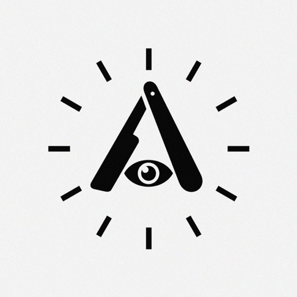 Cautious eye and face care logo design