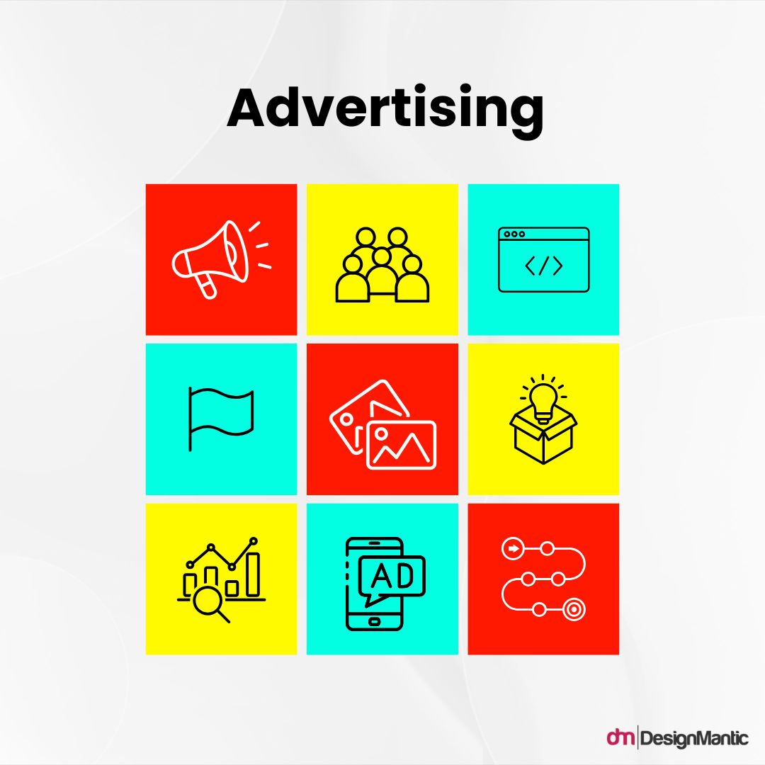 Neon Color Palette for Advertising