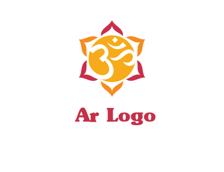 om religious logo