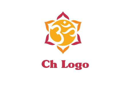 om religious logo