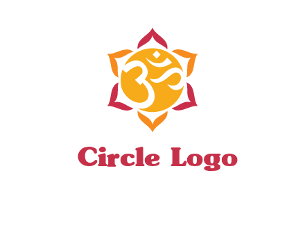 om religious logo