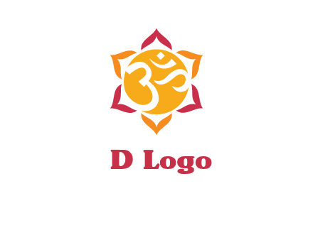 om religious logo