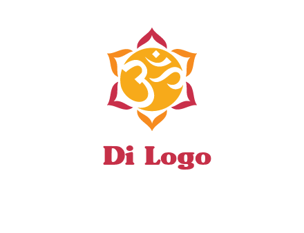 om religious logo