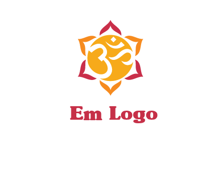 om religious logo