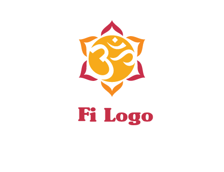 om religious logo