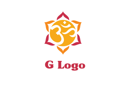 om religious logo