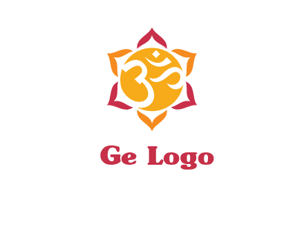 om religious logo