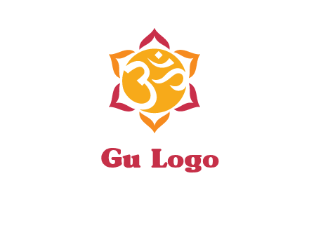 om religious logo