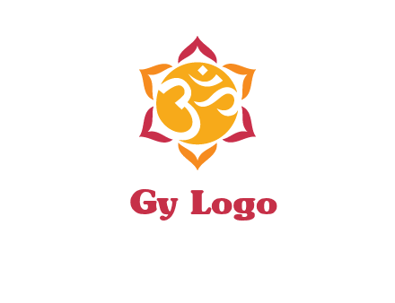 om religious logo