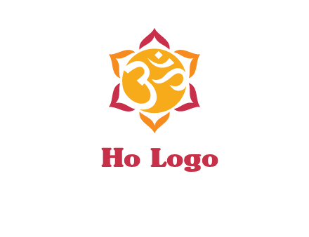 om religious logo