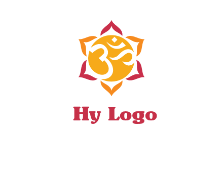 om religious logo