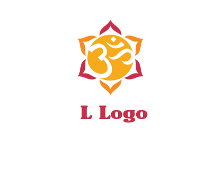 om religious logo