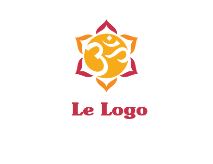 om religious logo