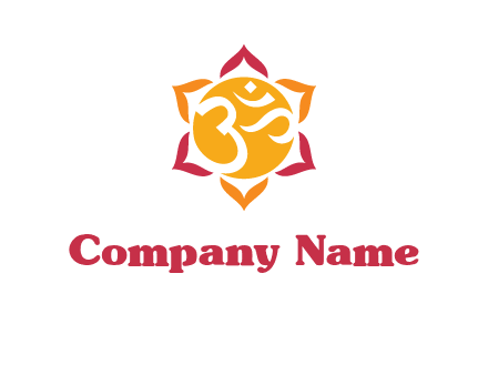 om religious logo