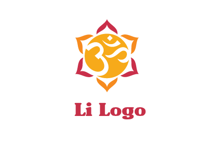 om religious logo