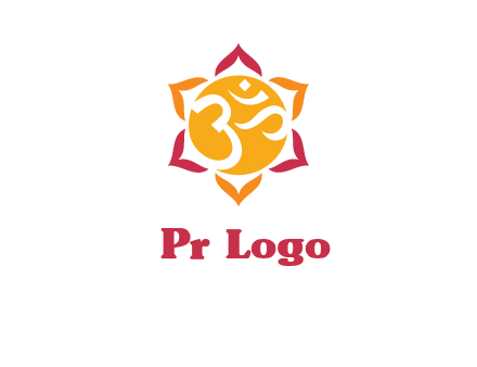 om religious logo