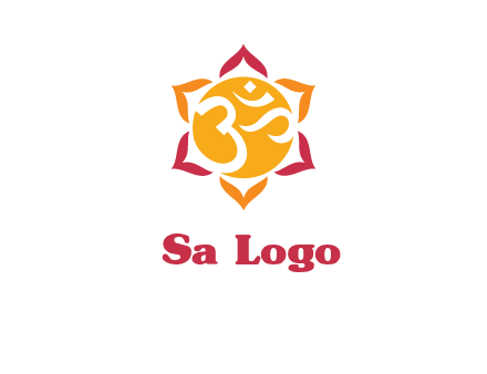 om religious logo