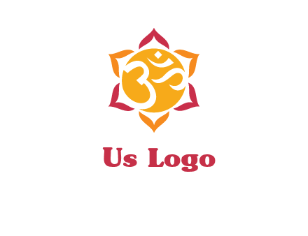 om religious logo