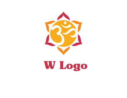 om religious logo