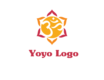 om religious logo