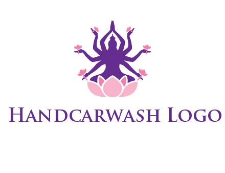 multi armed goddess logo