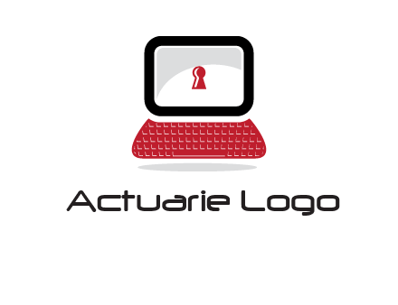 laptop security computer logo