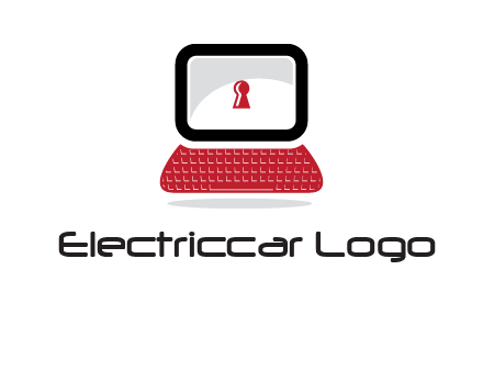 laptop security computer logo