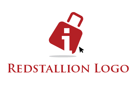 luggage shopping logo