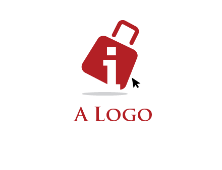 luggage shopping logo