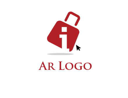 luggage shopping logo