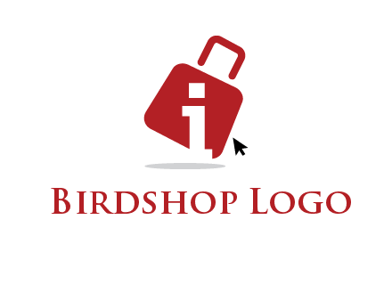 luggage shopping logo