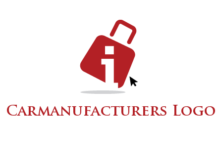 luggage shopping logo