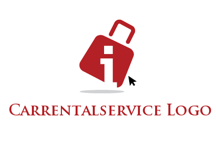 luggage shopping logo