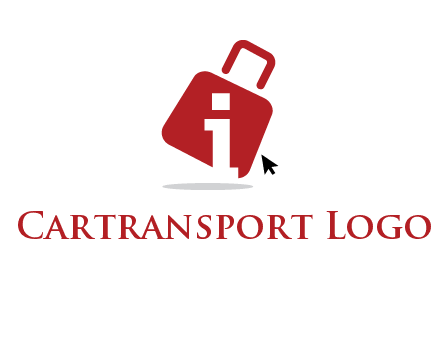 luggage shopping logo