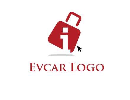 luggage shopping logo