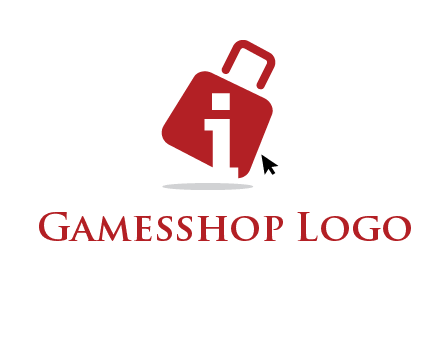 luggage shopping logo