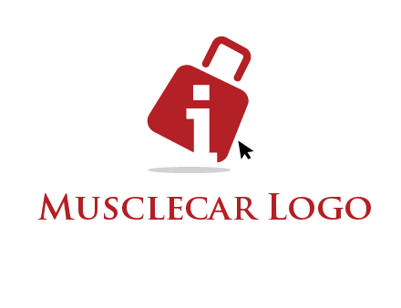 luggage shopping logo