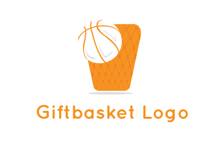 ball in basket logo