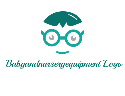 smiling face with glasses logo