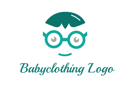 smiling face with glasses logo