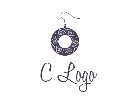 earring jewelry logo