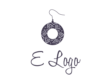 earring jewelry logo