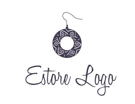 earring jewelry logo