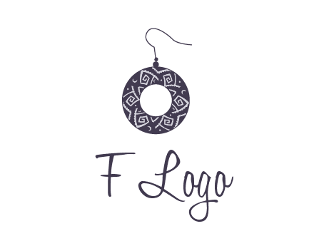 earring jewelry logo