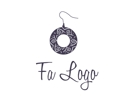 earring jewelry logo