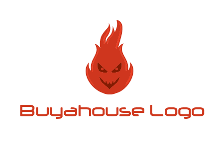 evil fire logo